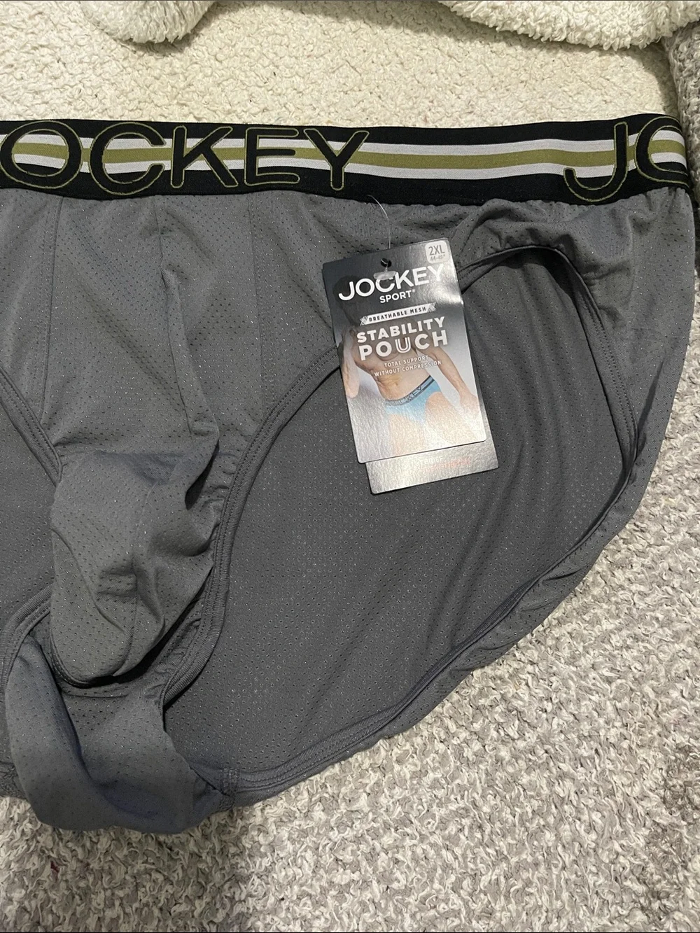 NWT- Jockey - Men’s S, 2XL.Microfiber Mesh Briefs